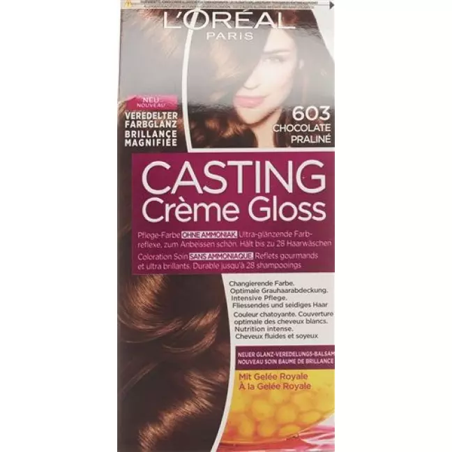 Шоколадні цукерки Casting Cream Gloss Golden 603 Praliné Шоколадні цукерки Casting Cream Gloss Golden 603 Praliné