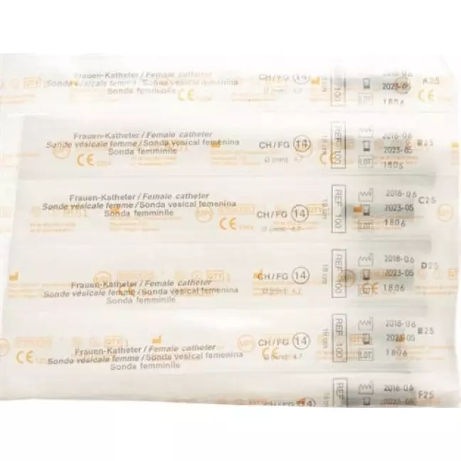 Катетер жіночий Medicoplast 100 CH14 18см 10 пакет