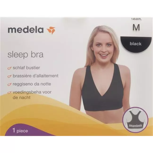 Бюстьє для сну Medela M чорний Бюстьє для сну Medela M чорний