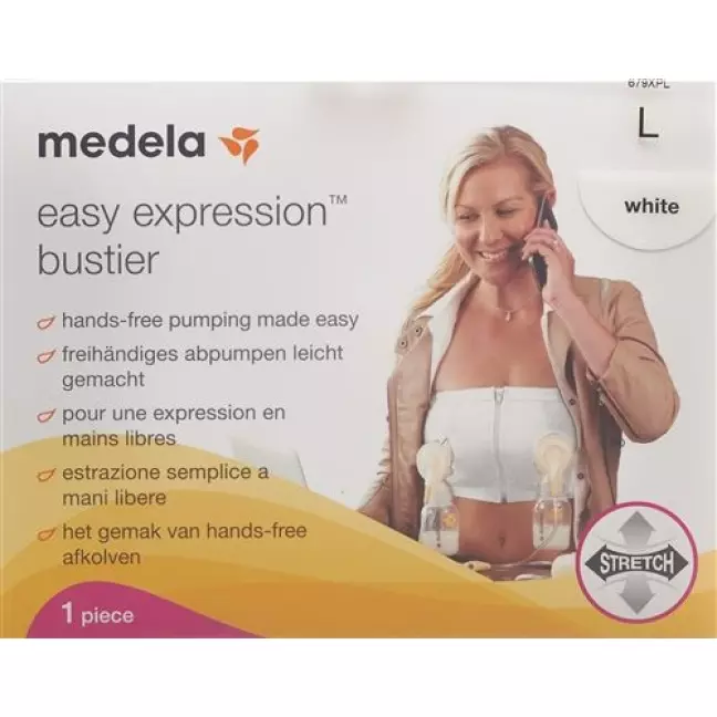 Бюстьє Medela Easy Expression L біле