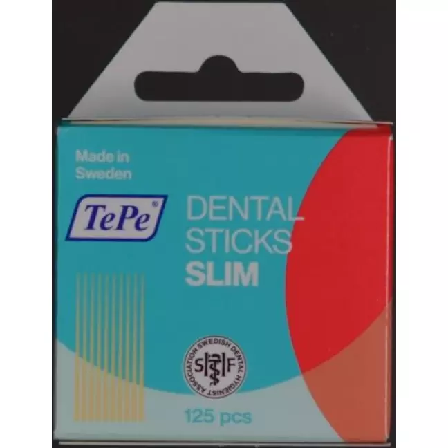 TePe Zahnholzer aus Birkenholz Dunn 125 штук TePe Zahnholzer aus Birkenholz Dunn 125 штук