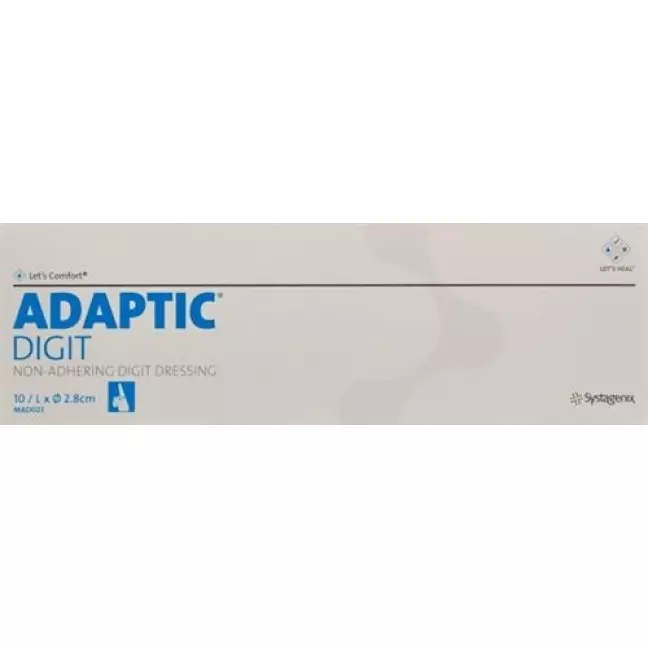 Let’s Comfort Adaptic Digit Finger- und Zehenverband Large 10 шт