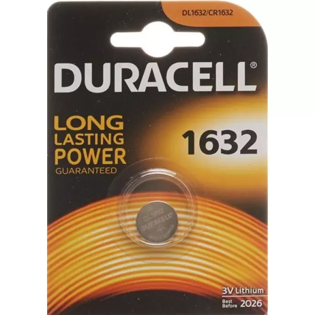 Літієва батарея Duracell CR1632 3 В