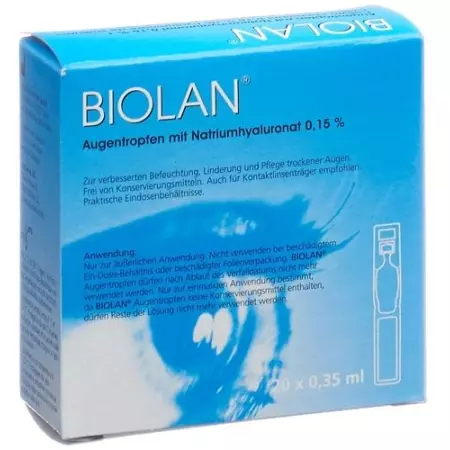 Biolan Gtt Opht 20 монодоз 0,35 мл