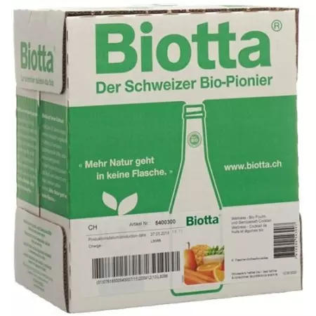 Biotta Wellness Organic 6 Fl 5 дл
