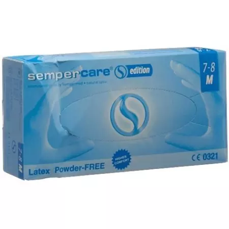 Sempercare Edition Gloves Latex M непудрені 100 шт