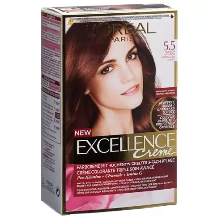 EXCELLENCE Cream Triple Prot 5.5 червоний світло-коричневий EXCELLENCE Cream Triple Prot 5.5 червоний світло-коричневий