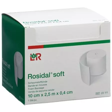 М'яка пінопластова пов'язка Rosidal 2,5x10x0,4 см М'яка пінопластова пов'язка Rosidal 2,5x10x0,4 см