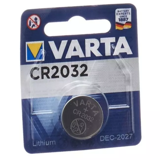 Літієві батареї VARTA CR2032 3V Blist Літієві батареї VARTA CR2032 3V Blist