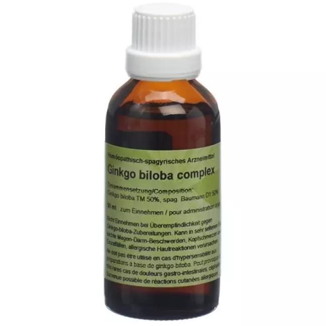 Spagyros Ginkgo biloba complex Urtinkt 50 мл