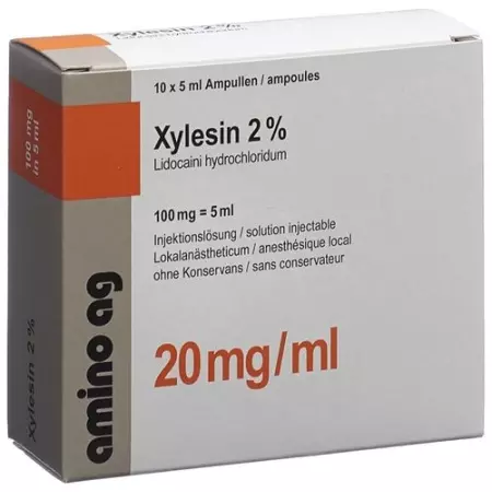 Xylesin Inj Lös 100 мг/5 мл 10 ампер 5 мл