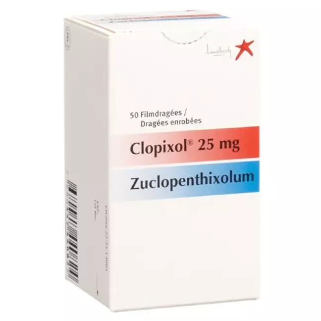 Clopixol Filmdrag 25 мг Ds 50 шт