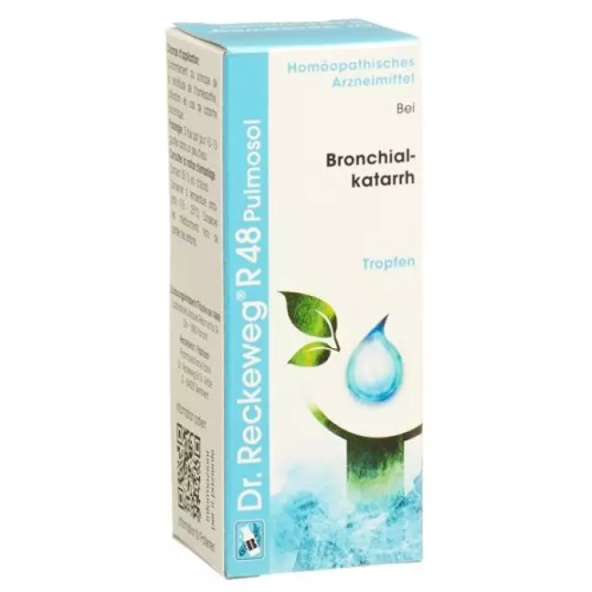 Reckeweg R48 Pulmosol Drops Fl 50 мл Reckeweg R48 Pulmosol Drops Fl 50 мл