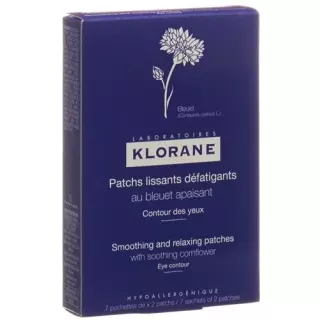 Подушечки для очей Klorane Bleuet 7 x 2 шт