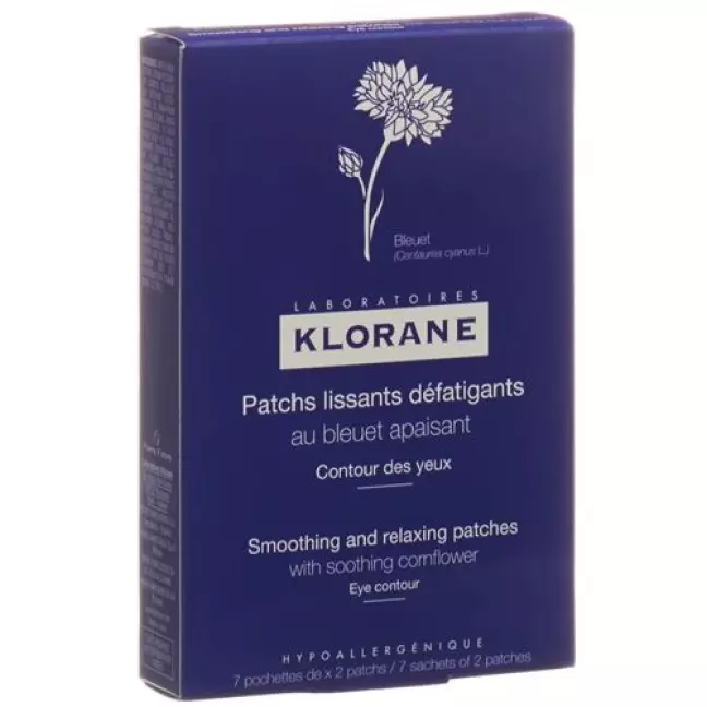 Подушечки для очей Klorane Bleuet 7 x 2 шт Подушечки для очей Klorane Bleuet 7 x 2 шт