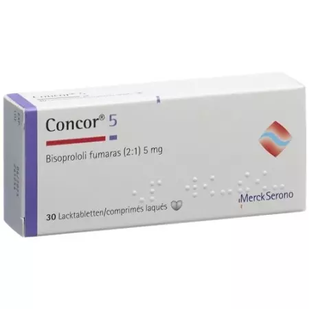 Concor 5 mg 30 Lacktabs Concor 5 mg 30 Lacktabs