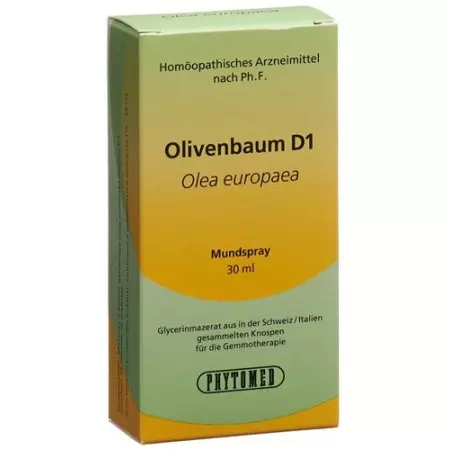 Phytomed Gemmo Olivenbaum жидкость D 1 30мл Phytomed Gemmo Olivenbaum жидкость D 1 30мл