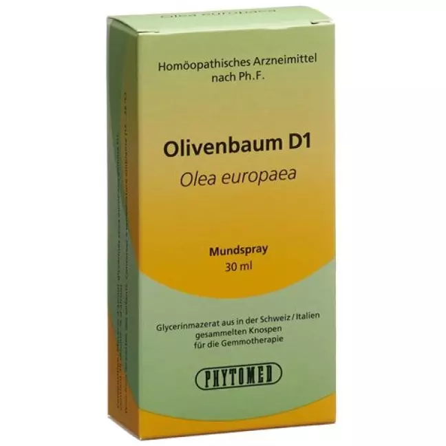 Phytomed Gemmo Olivenbaum жидкость D 1 30мл Phytomed Gemmo Olivenbaum жидкость D 1 30мл