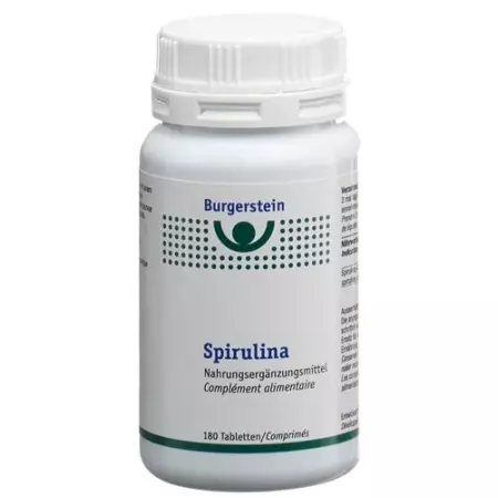 Burgerstein Spirulina Tablets Ds 180 шт