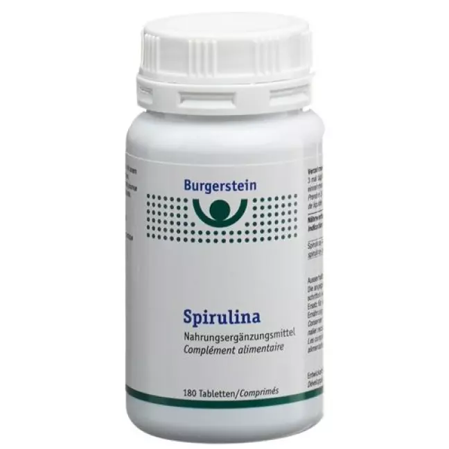 Burgerstein Spirulina Tablets Ds 180 шт