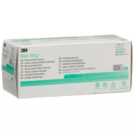 3M Steri Strip 6х38мм біла армована 50х6 шт 3M Steri Strip 6х38мм біла армована 50х6 шт