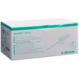 Vasofix Safety Pur IV канюля 18G 1.3x45мм зелена 50 шт.