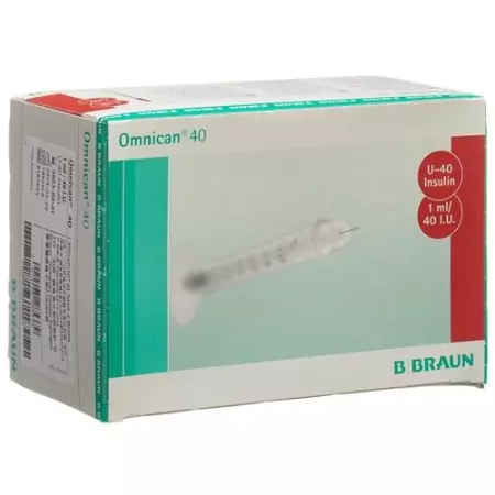 Omnican Insulin 40 1мл 0.3x8мм 100 штук Omnican Insulin 40 1мл 0.3x8мм 100 штук
