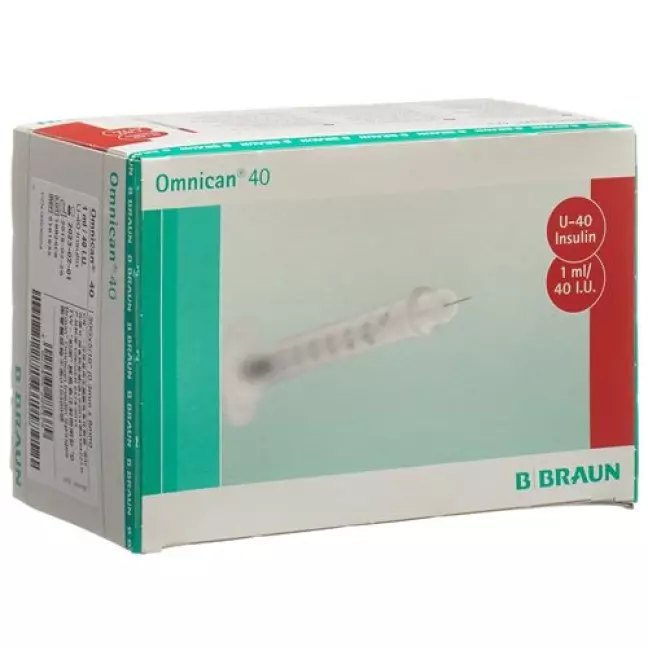 Omnican Insulin 40 1мл 0.3x8мм 100 штук Omnican Insulin 40 1мл 0.3x8мм 100 штук