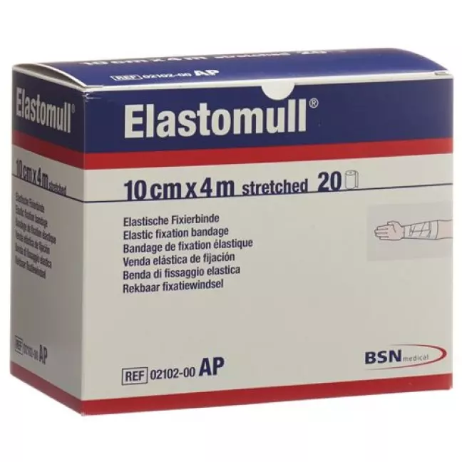 Elastomull марлевый бинт Weiss 4мX10см 20 штук Elastomull марлевый бинт Weiss 4мX10см 20 штук