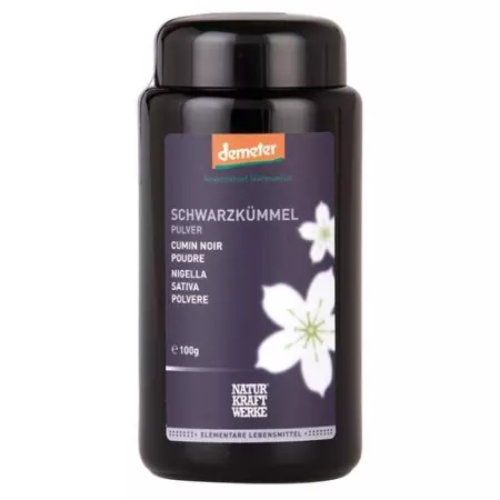 NaturKraftWerke порошок чорного кмину Demeter 100 г