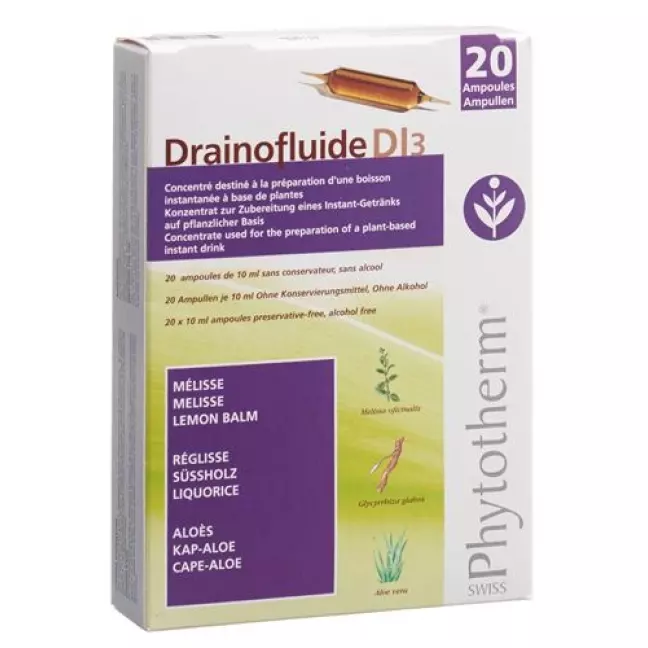 Drainofluide DI 3 20 питний амп. 10 мл Drainofluide DI 3 20 питний амп. 10 мл
