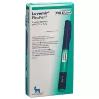 Інсулін Levemir FlexPen Inj Lös 100 ОД/мл 5 Fertpen 3 мл