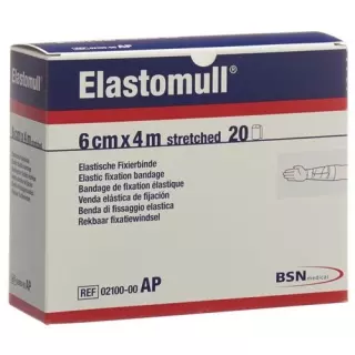 Бинт марлевий Elastomull білий 4мх6см 20 шт