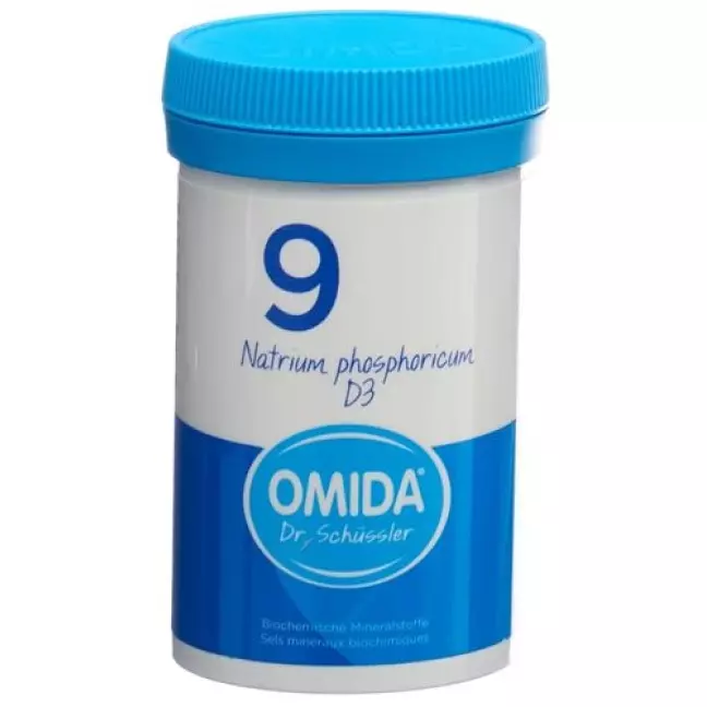 Omida Schüssler Nr9 Natrum phosphoricum таблетки D 3 Ds 100 г