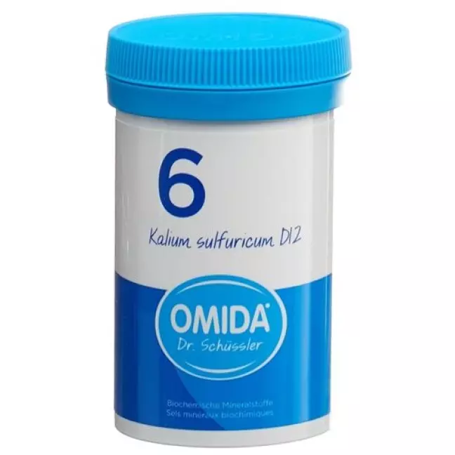 Оміда Шюсслер №6 Калій сульфурікум таблетки D12 Ds 100 г
