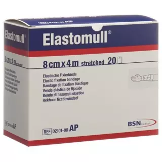 Бинт марлевий Elastomull білий 4мх8см 20 шт