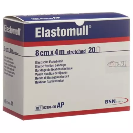 Elastomull марлевый бинт Weiss 4мX8см 20 штук Elastomull марлевый бинт Weiss 4мX8см 20 штук