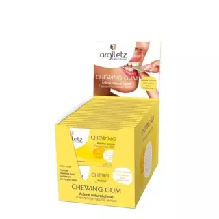 ARGILETZ Argil gum лимон без цукру 12 шт
