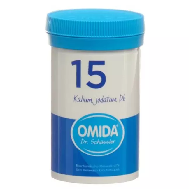 Omida Schüssler Nr15 йодат калію таблетки D 6 Ds 100 г Omida Schüssler Nr15 йодат калію таблетки D 6 Ds 100 г