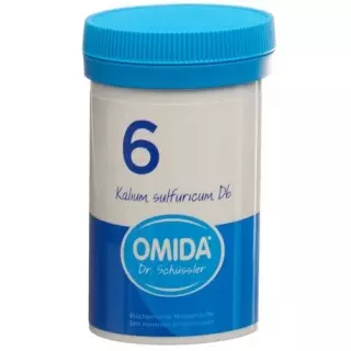 Omida Schüssler Nr6 Kalium sulfuricum таблетки D 6 Ds 100 г