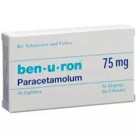 Ben-u-ron Supp 75 mg Bébé до 6 місяців 10 шт