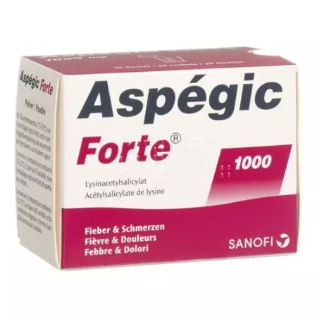 Aspegic 1000 mg 20 Beutel Aspegic 1000 mg 20 Beutel