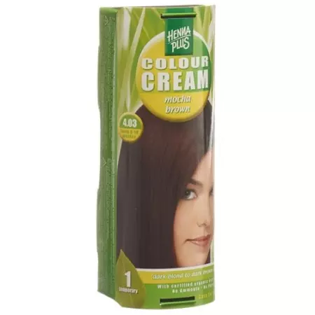 Henna Plus Colour крем 4.03 Mocca Braun 60г Henna Plus Colour крем 4.03 Mocca Braun 60г