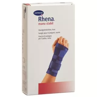 Стабільна опора для зап&#39;ястя Rhena Manu 19-21 см коротка права