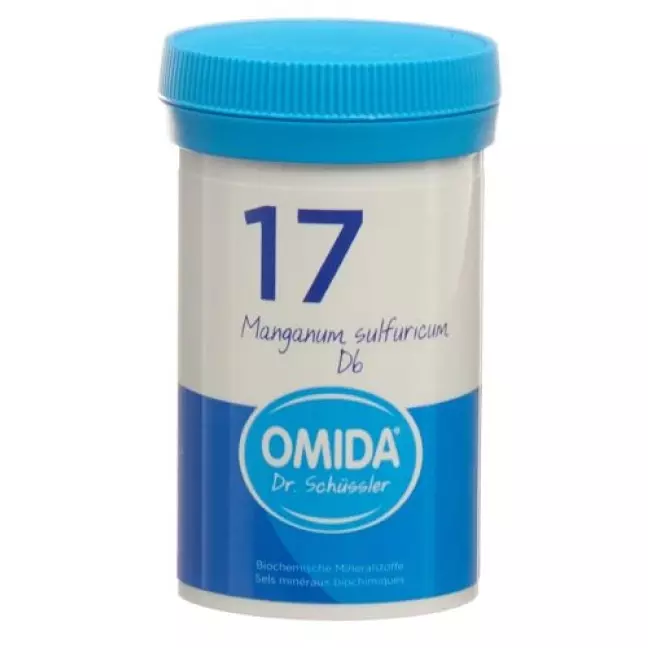 Omida Schüssler Nr17 Manganum sulfuricum таблетки D 6 Ds 100 г