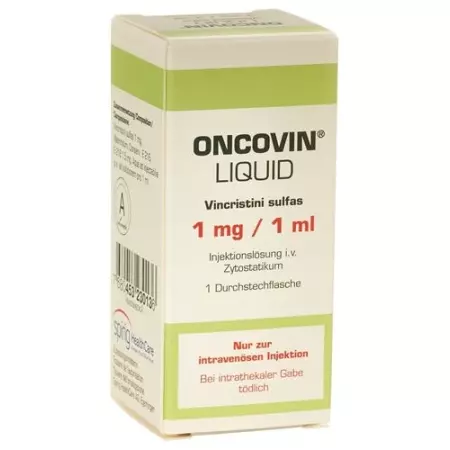 Oncovin Liquid Inj Lös 1 мг/мл внутрішньовенно Діаметр 1 мл Oncovin Liquid Inj Lös 1 мг/мл внутрішньовенно Діаметр 1 мл