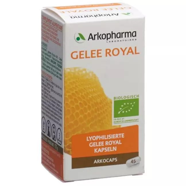 Arkocaps Royal Jelly Pollen Capsules Рослинні 45 шт