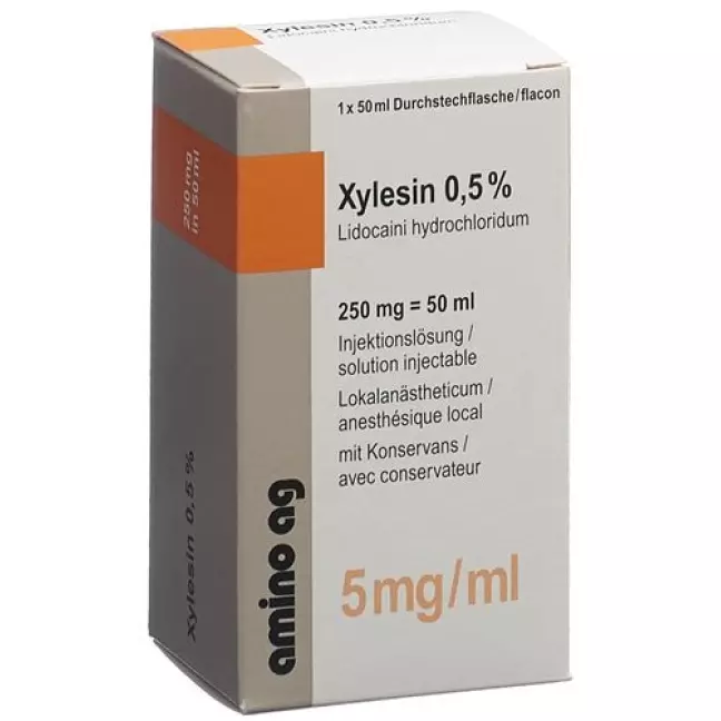 Xylesin Inj Lös 250 мг/50 мл з консервантом 50 мл