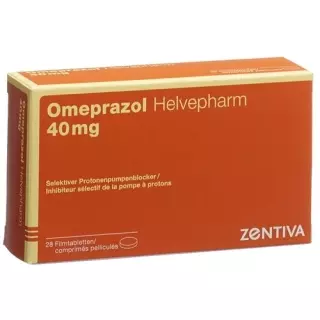 Omeprazol Helvepharm 40 mg 28 filmtablets