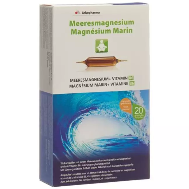 Магній морський Arkopharma 20 Trinkamp 15 мл Магній морський Arkopharma 20 Trinkamp 15 мл